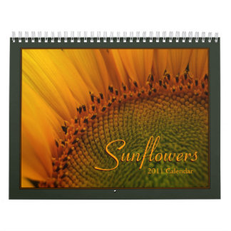 Calendário dos girassóis 2011