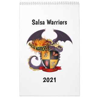 Calendário dos Guerreiros Salsa 2021
