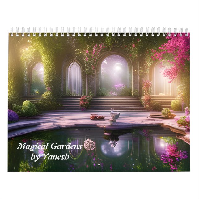 Calendário dos Jardins Mágicos 2024 (Capa)