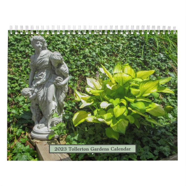 Calendário dos Jardins Tollerton 2023 (Capa)