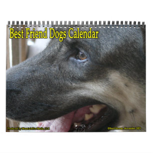 Calendário dos Melhores Cães Amigos!