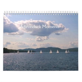 Calendário dos momentos de Adirondack