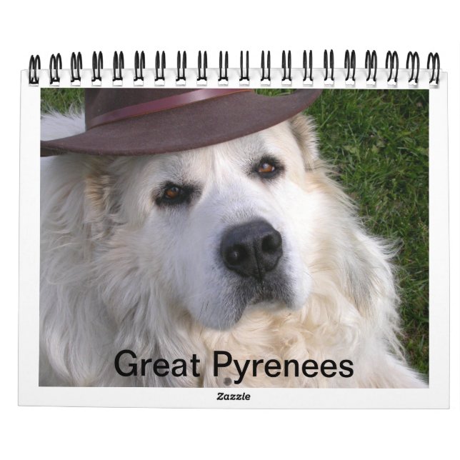 Calendário dos Pirenéus do excelente (Verso)