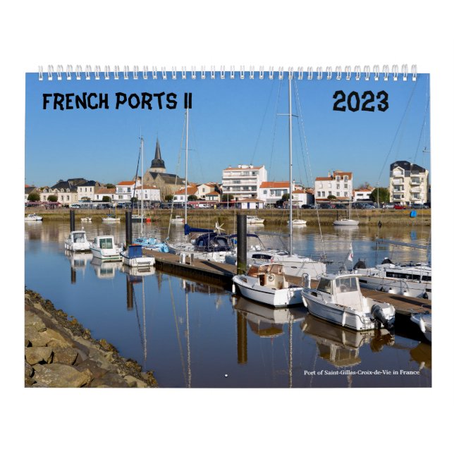 Calendário dos portos franceses II 2023 (Capa)