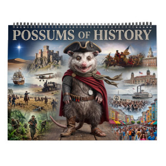 Calendário dos Possums da História