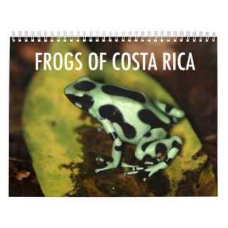 Calendário dos sapos de Costa Rica