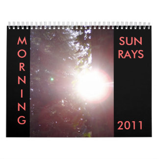 Calendário dos SUNRAYS da MANHÃ