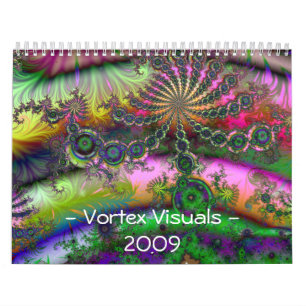 Calendário dos Visuals -2009 do Vortex