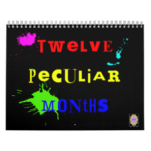 Calendário Doze Meses Peculiares 2012