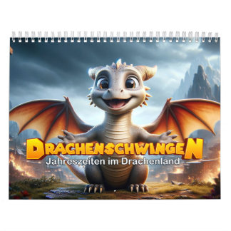 Calendário Drachenschwingen: Jahreszeiten im Drachenland