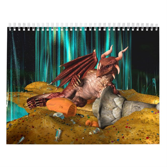 Calendário Dragon Treasure (Capa)