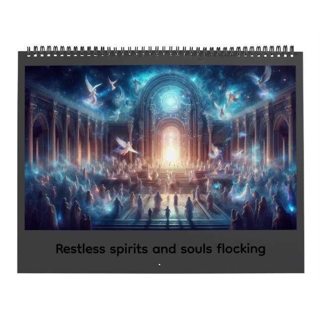 Calendário Dragons, & Desolate landscapes (Capa)