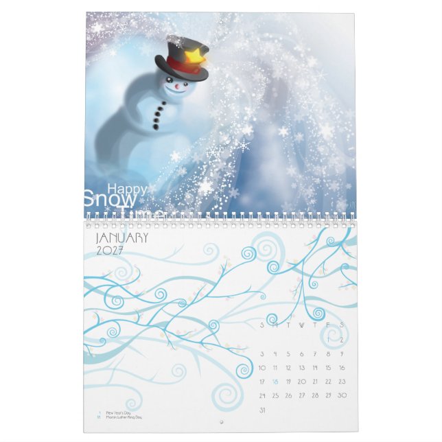 Calendário Dreamland (Jan 2027)