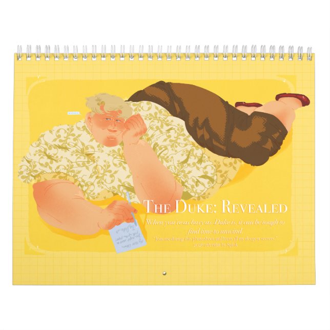 Calendário Dukie’s 2026 interview (Capa)