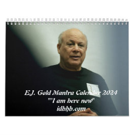 Calendário E.J. Dourado Mantra Calendar 2024