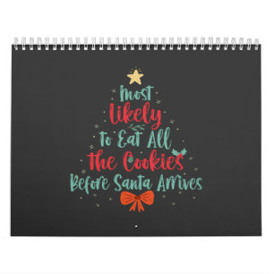 Calendário É Mais Provável Comer Todos Os Cookies Antes Dos P