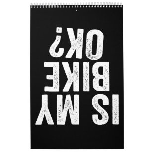 Calendário É O Meu Presente Engraçado Para Os Bikers?