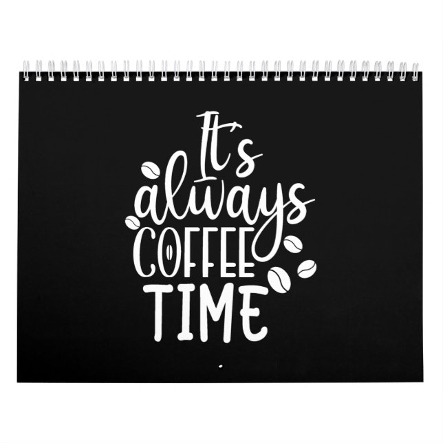 Calendário É sempre hora do café (Capa)