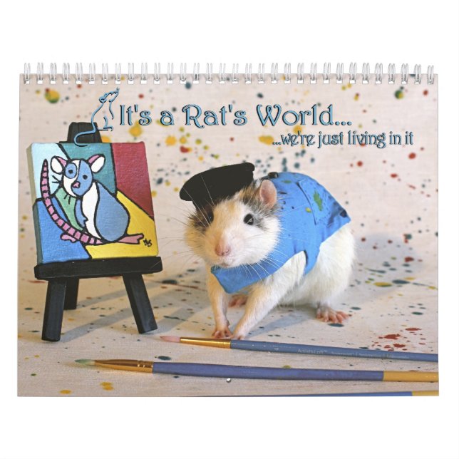 Calendário É um Rat World Calendar (Capa)