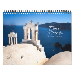 Calendário Echoes of Antiquity 12-Month Calendar