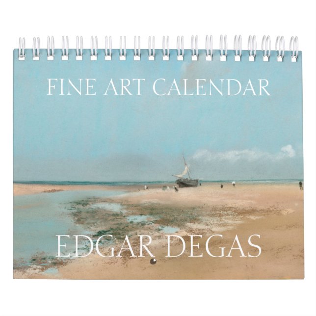 CALENDÁRIO EDGAR DEGAS FINO ART (Capa)