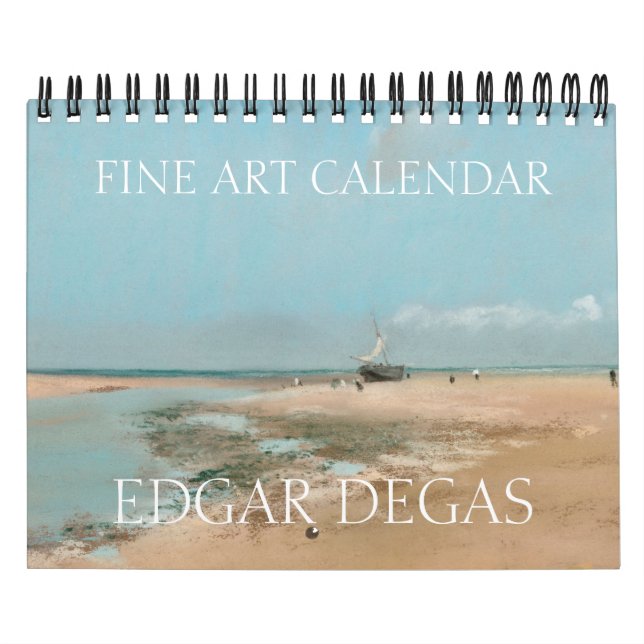 CALENDÁRIO EDGAR DEGAS FINO ART (Capa)