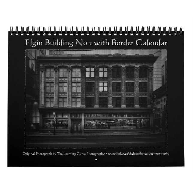 Calendário Edifício Elgin Nº 2 com Fronteira (Capa)