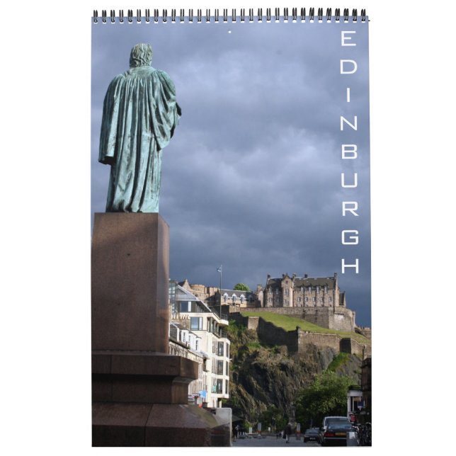 Calendário Edimburgo Escócia (Capa)