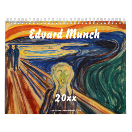 Calendário Edvard Munch