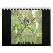 Calendário - Eek! Uma aranha nº 3