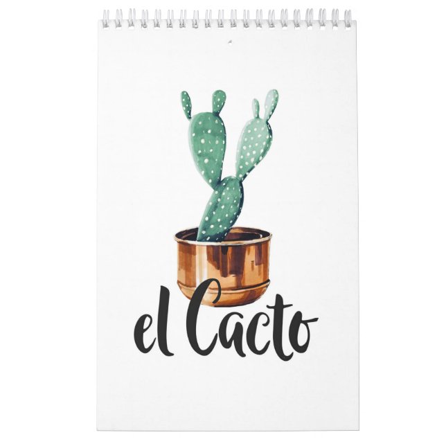 Calendário El Cactus (Capa)