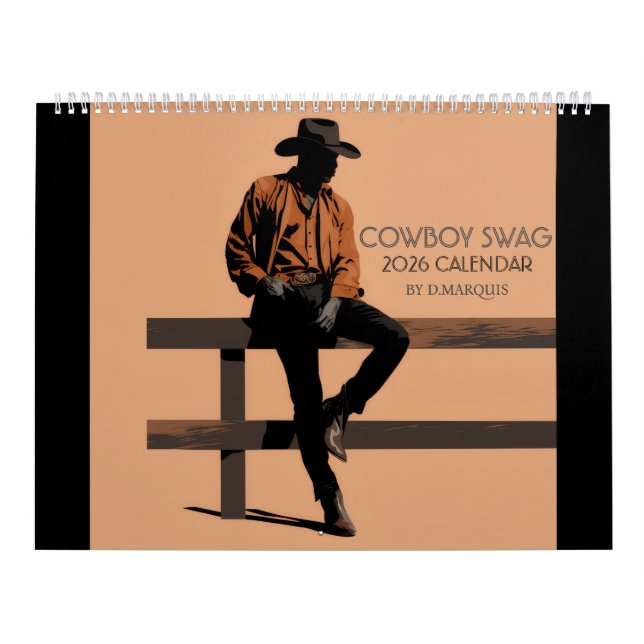 CALENDÁRIO ELEGÂNCIA COWBOY (Capa)