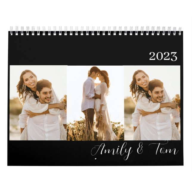 Calendário Elegância moderna foto (Capa)