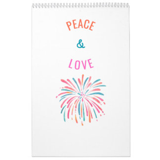 Calendário Elegant Custom Photo Calendar