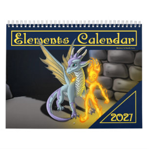 Calendário Elementos 2027