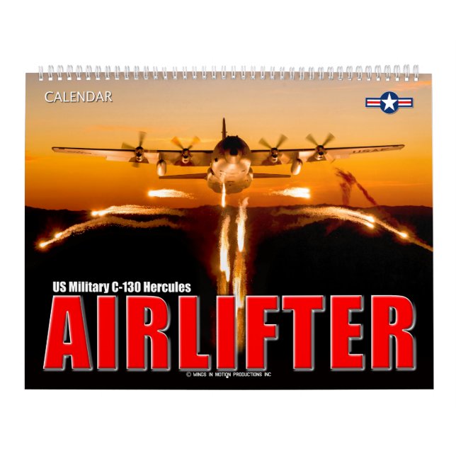 Calendário ELEVADOR - C- 130 Hércules (Capa)