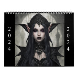 Calendário Elf escuro
