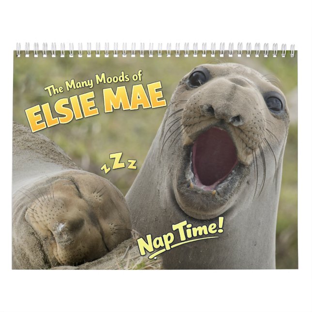 Calendário Elsie Mae Anacortes Washington (Capa)