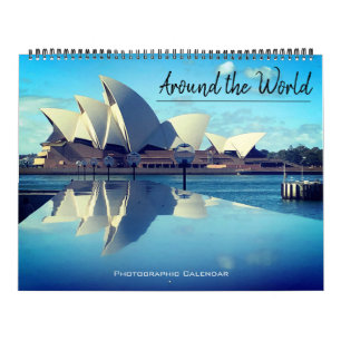 Calendário em todo o mundo 2027 (com locais) grande