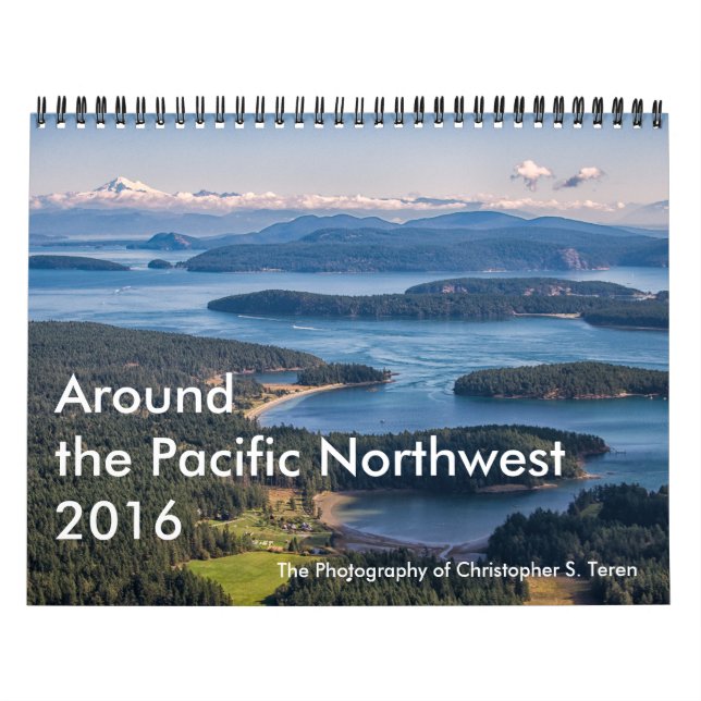 Calendário Em torno do noroeste pacífico - 2016 (Capa)