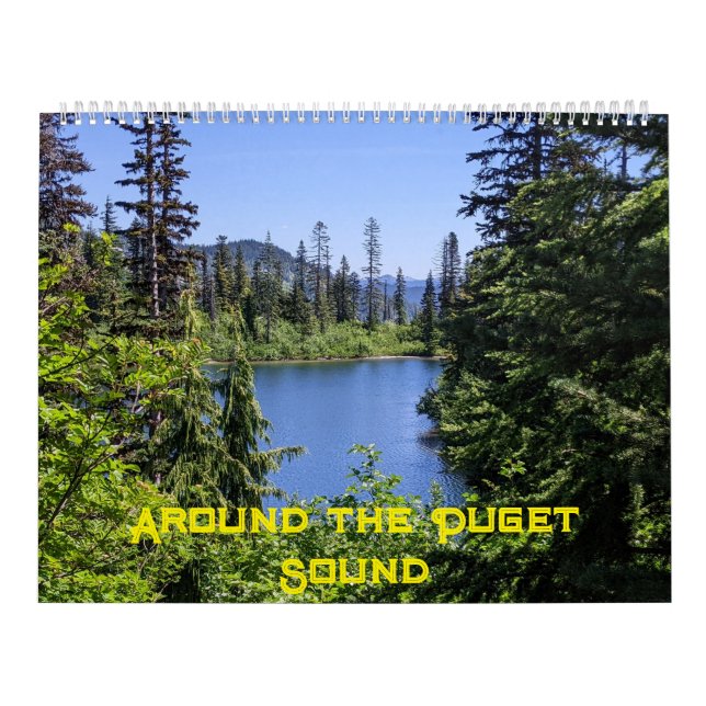 Calendário Em torno do Puget Sound (Capa)