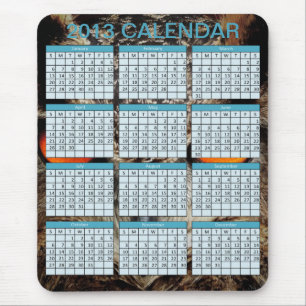 Calendário em um Mousepad