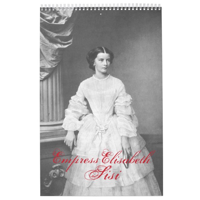 Calendário Empress Elisabeth of Austria - Sisi (Capa)