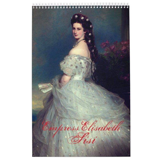 Calendário Empress Elisabeth of Austria - Sisi (Capa)