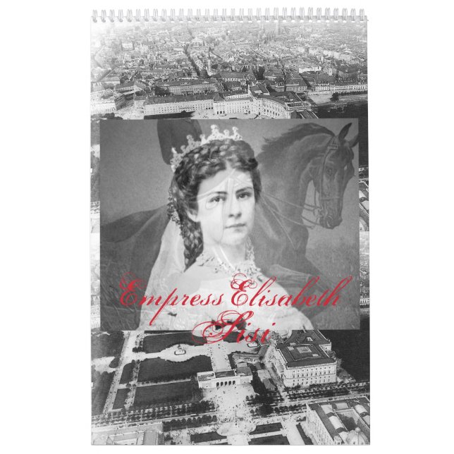 Calendário Empress Elisabeth of Austria - Sisi (Capa)