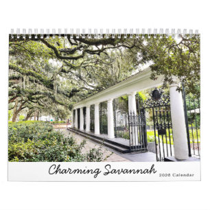 Calendário Encantador de Savannah 2026