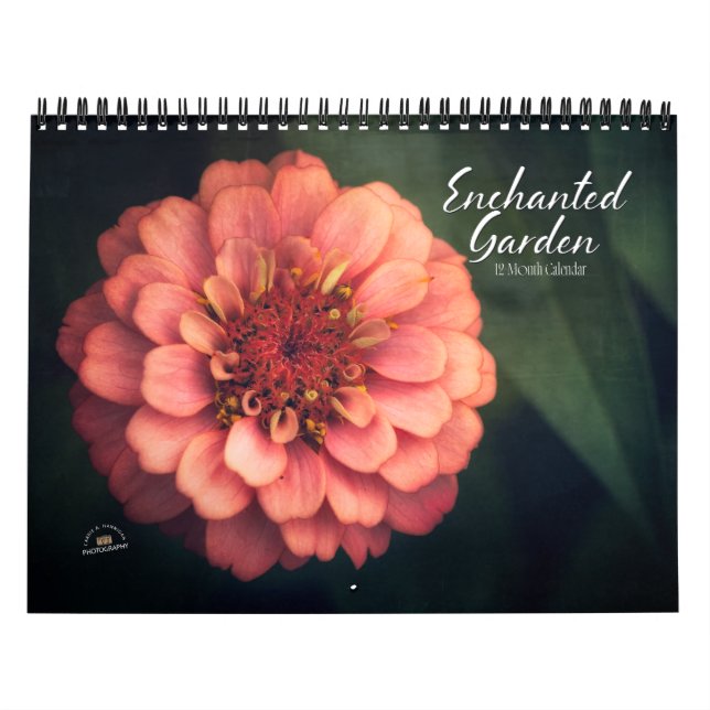 Calendário Enchanted Garden 12-Month Calendar (Capa)