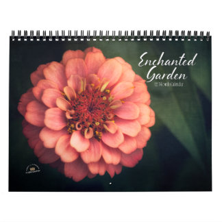 Calendário Enchanted Garden de 12 Meses