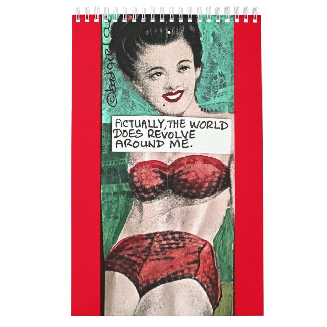 CALENDÁRIO ENCHIDO COM A ARTE MÁ DA MENINA (Capa)