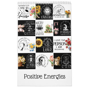 Calendário Energias positivas